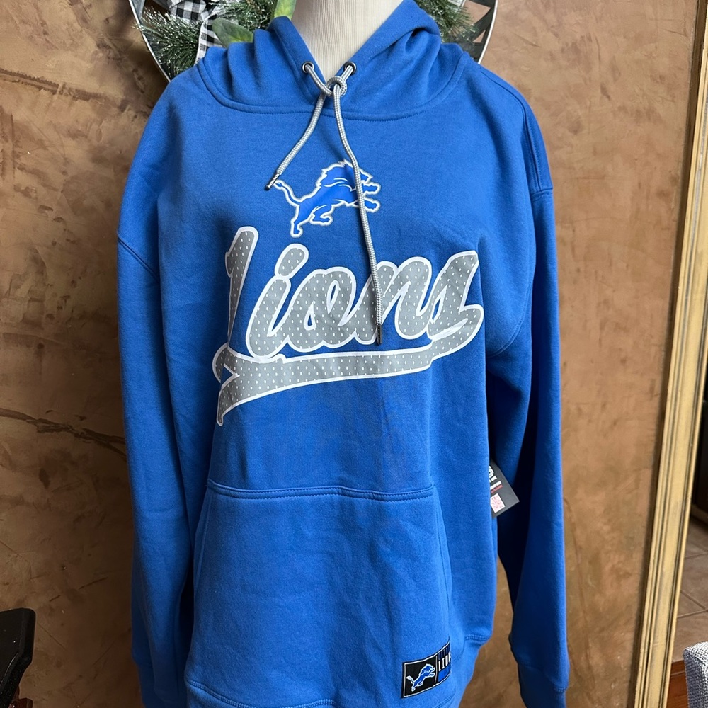 NFL Blue Lions Pullover Hoodie